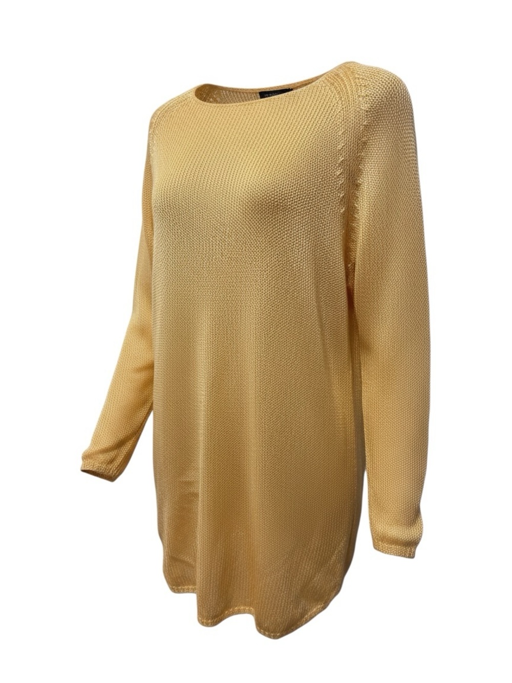 The Limited Scoop Neck Sweater - Pale Yellow